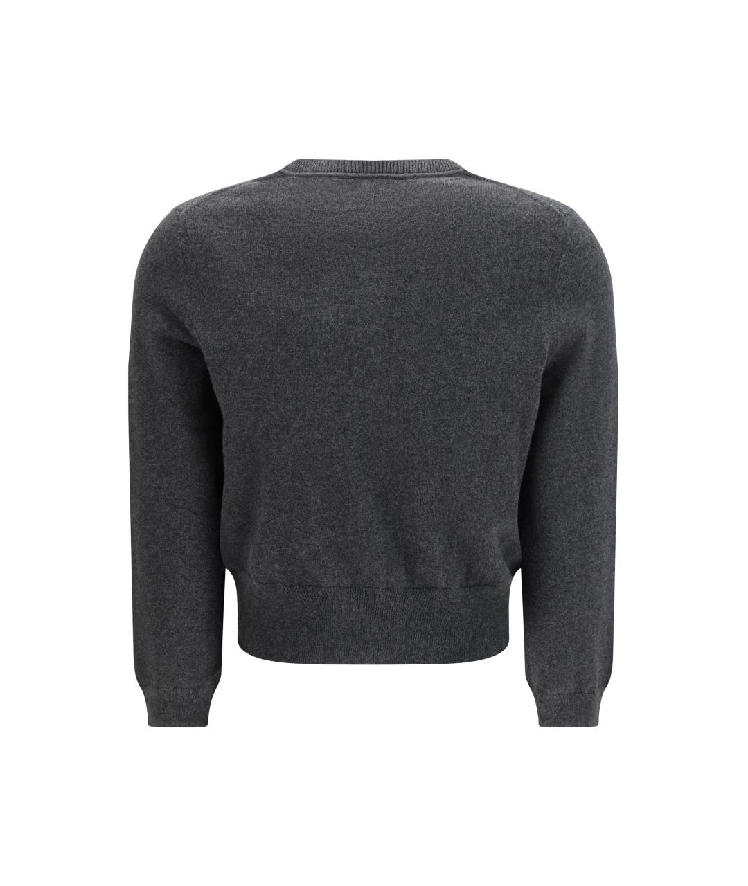 ISABEL MARANT ETOILE Серый хлопковый кардиган, фото 2