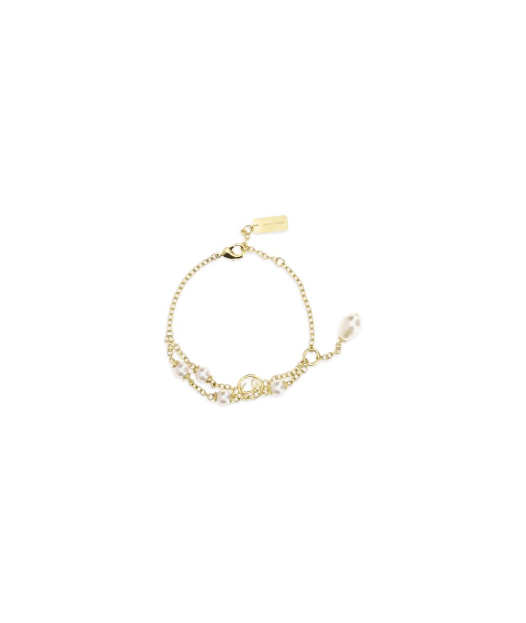 CHLOE Золотой латунный браслет, фото 2