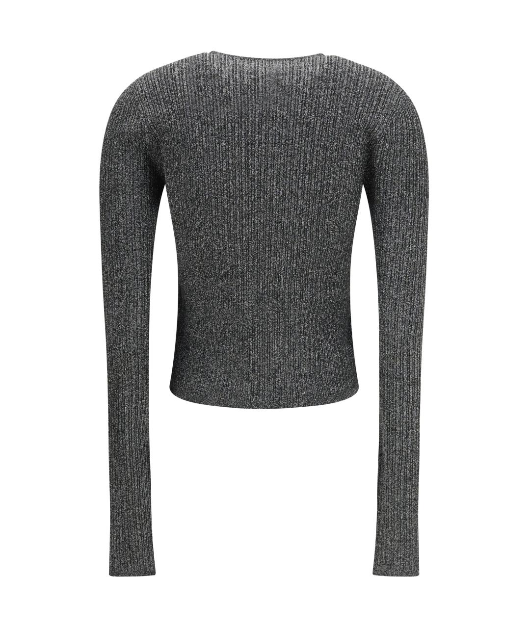 AMIRI Серый вискозный кардиган, фото 2