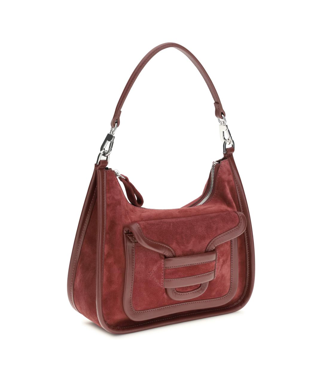 PIERRE HARDY Красная замшевая сумка через плечо, фото 2