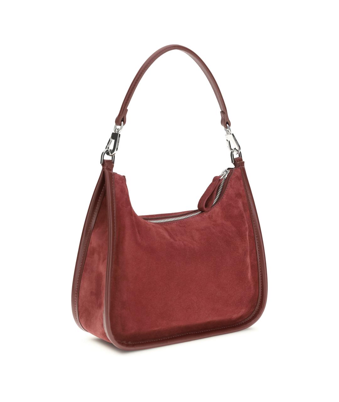 PIERRE HARDY Красная замшевая сумка через плечо, фото 3