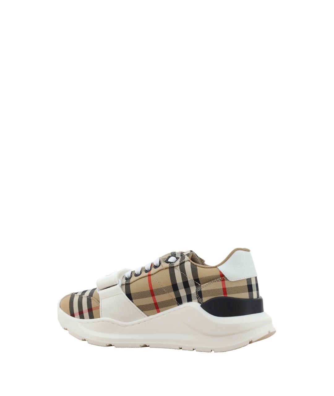 BURBERRY Мульти текстильные кроссовки, фото 3