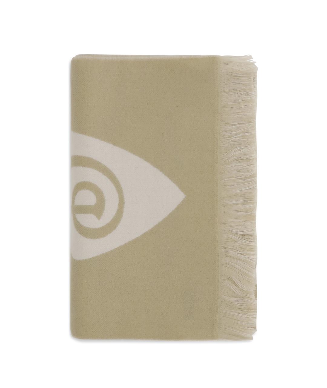 BURBERRY Бежевый шерстяной шарф, фото 1