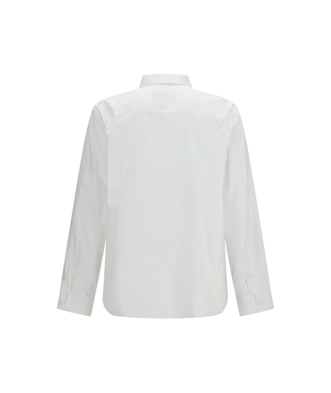 VERSACE JEANS COUTURE Белая хлопковая классическая рубашка, фото 2