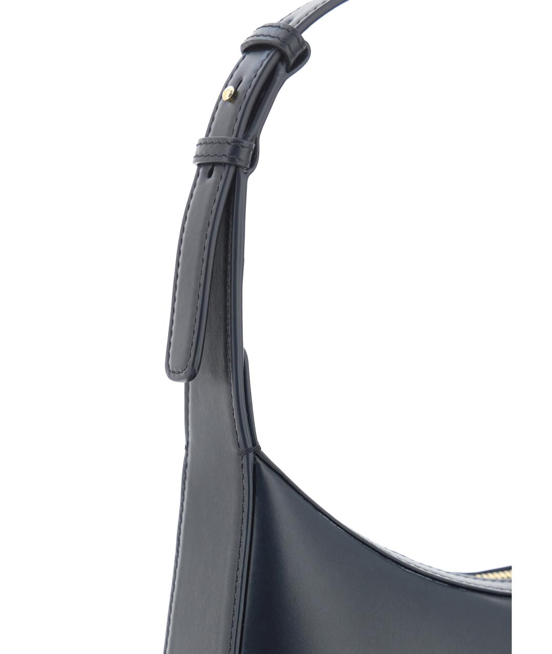 DOLCE&GABBANA Черная кожаная сумка через плечо, фото 4