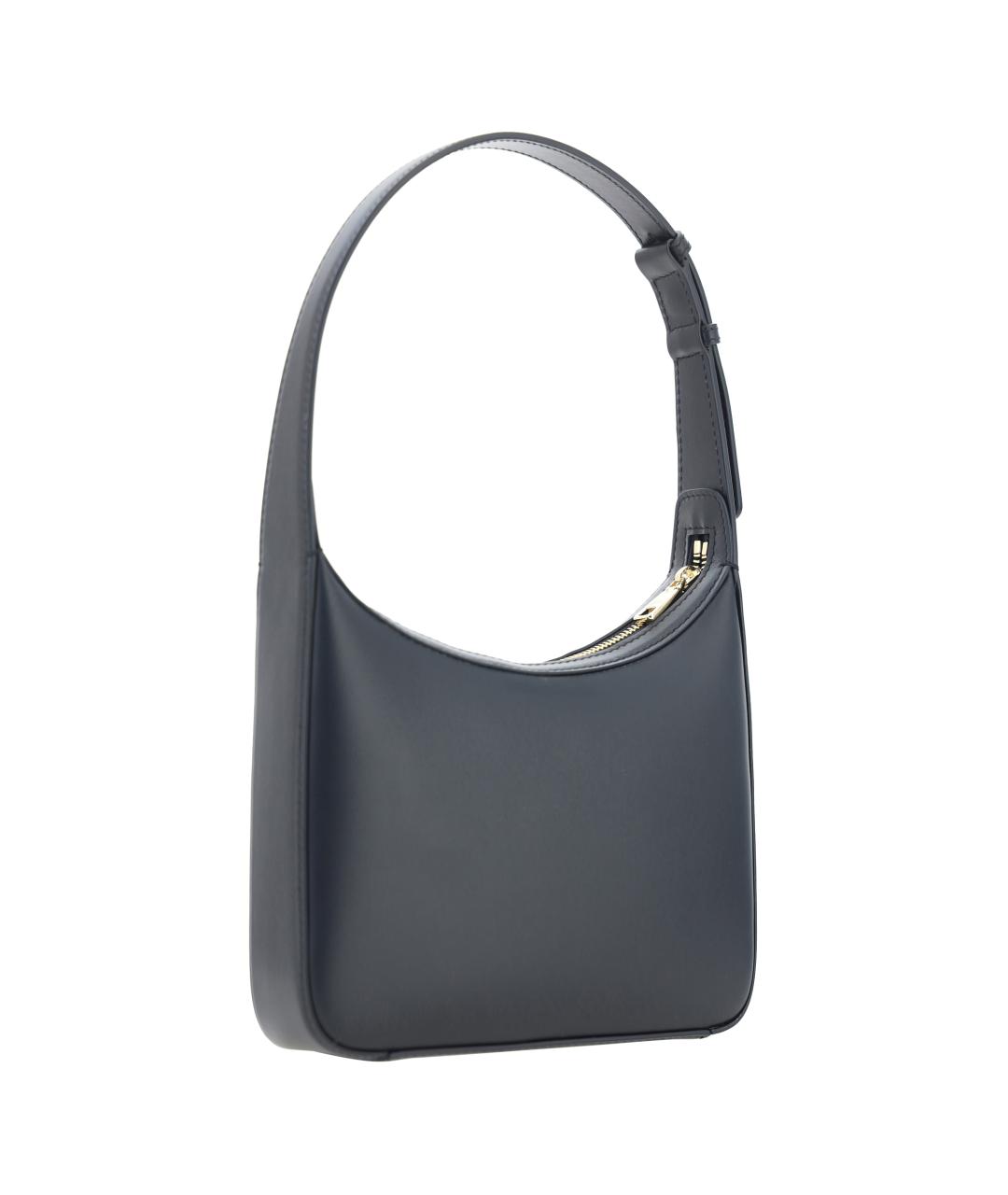 DOLCE&GABBANA Черная кожаная сумка через плечо, фото 3