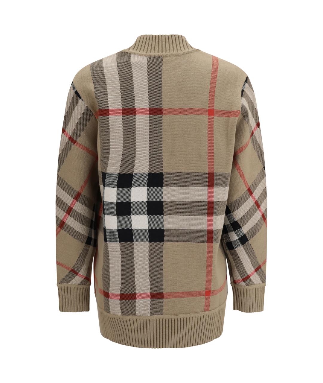 BURBERRY Мульти шерстяной кардиган, фото 2