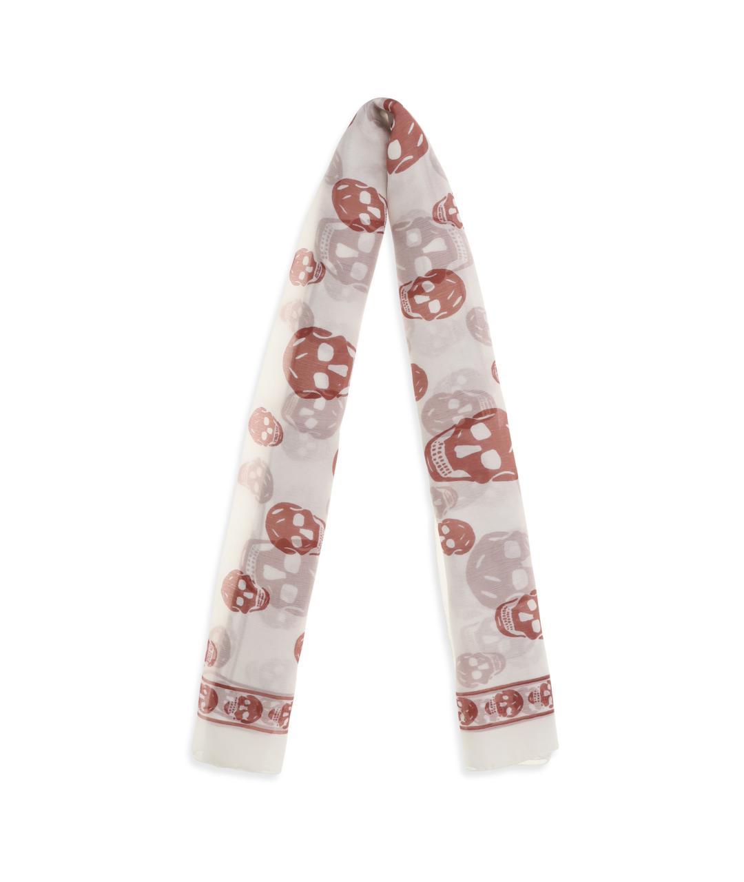 ALEXANDER MCQUEEN Мульти шелковый платок, фото 2