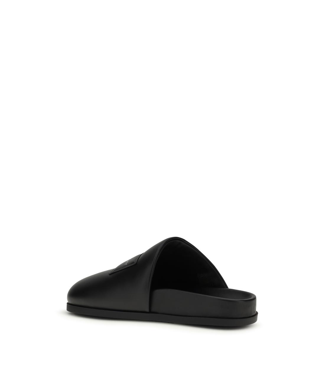 GIVENCHY Черные кожаные мюли, фото 3