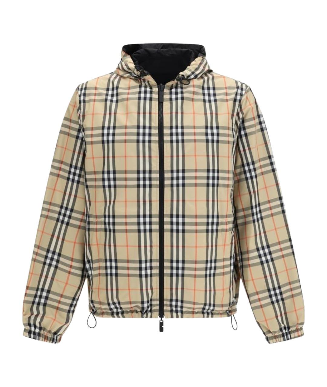 BURBERRY Мульти полиэстеровая куртка, фото 1