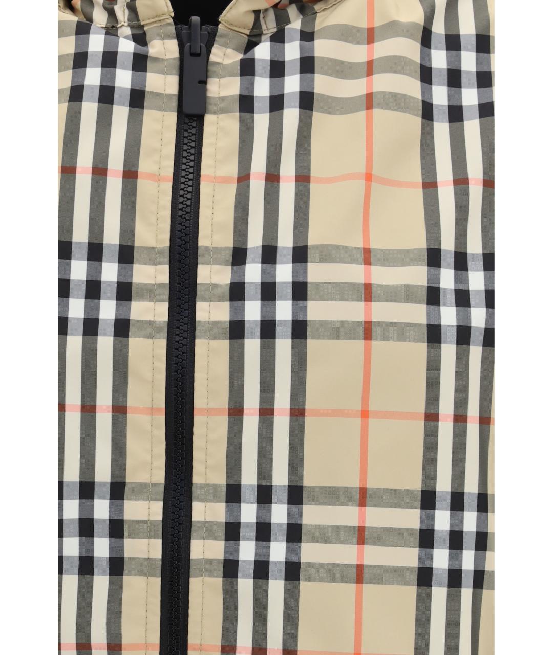 BURBERRY Мульти полиэстеровая куртка, фото 5