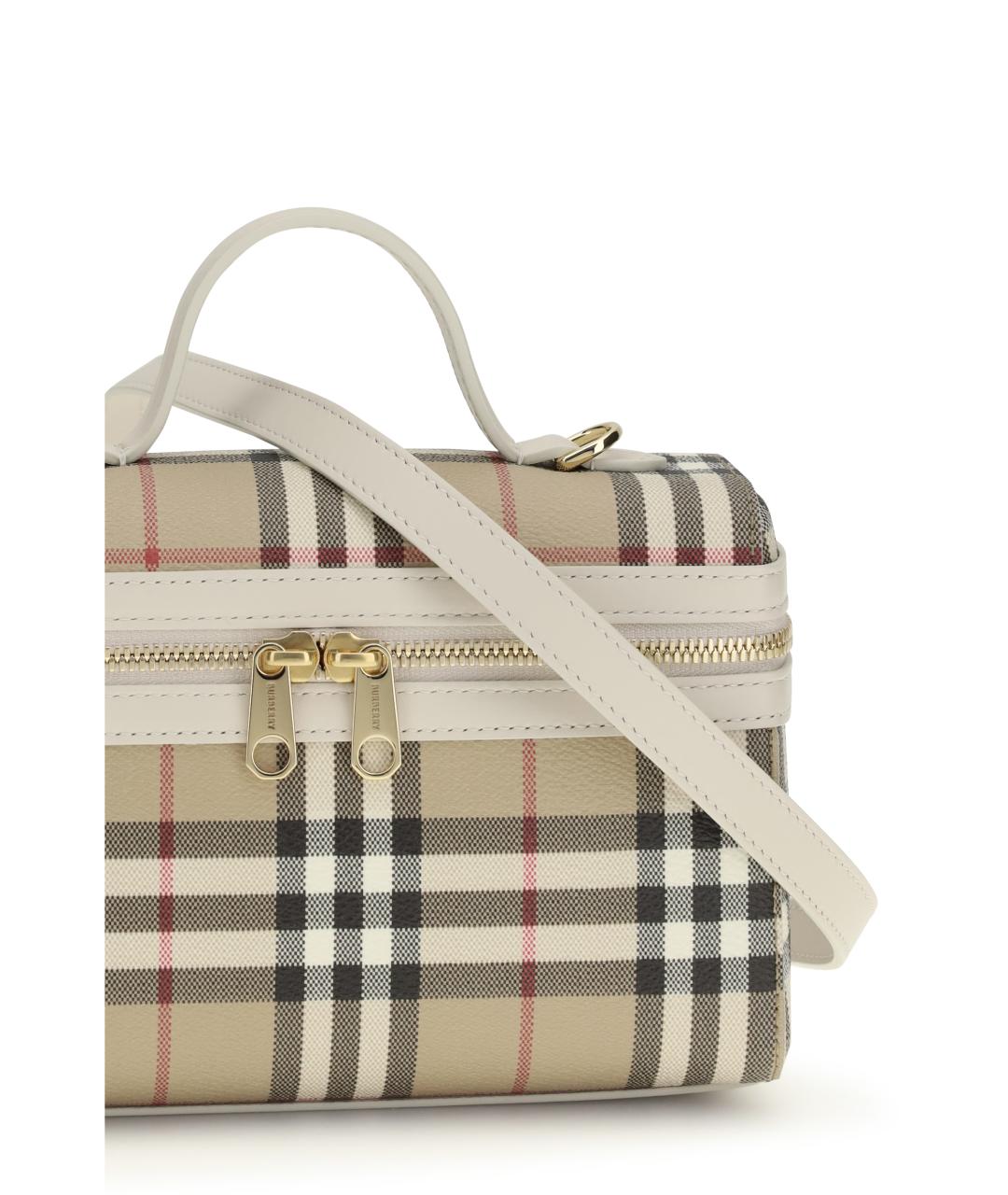 BURBERRY Бежевая сумка через плечо, фото 4