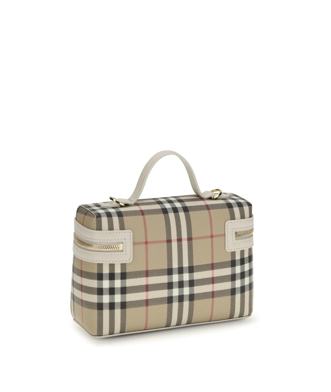 BURBERRY Бежевая сумка через плечо, фото 3