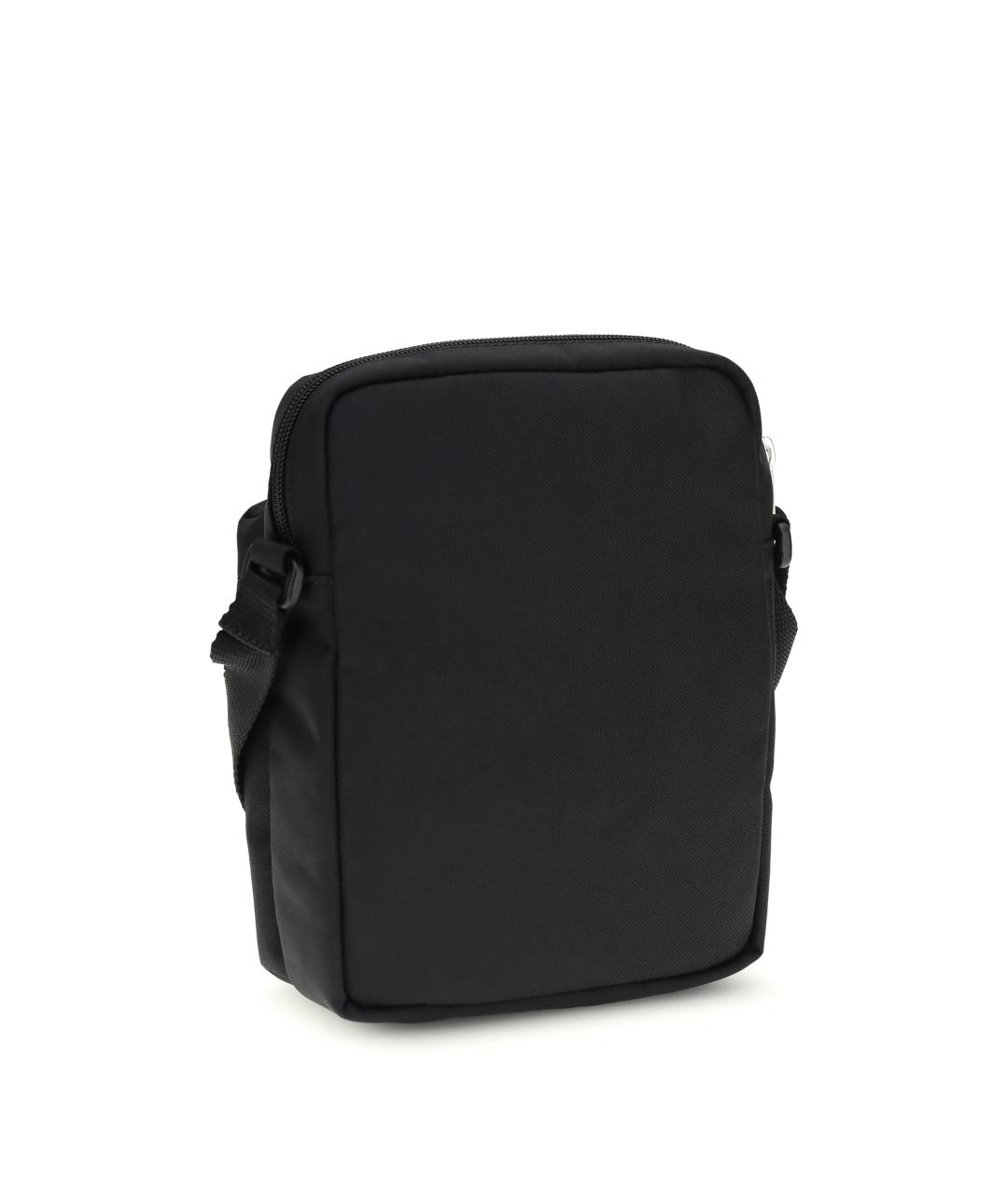 BALENCIAGA Черная тканевая сумка на плечо, фото 3