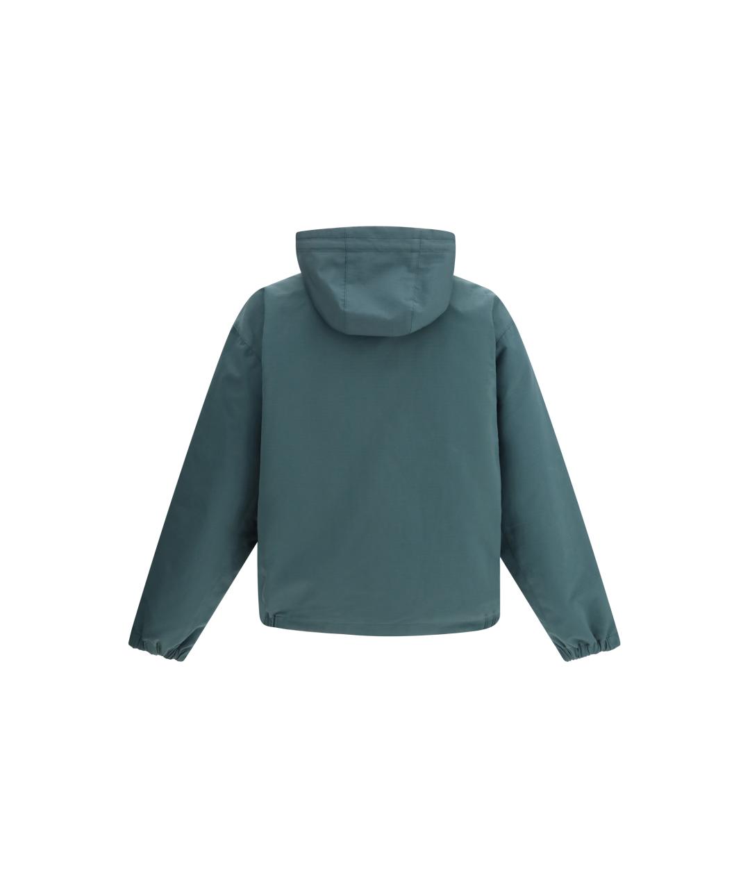 GUCCI Зеленая полиэстеровая куртка, фото 3