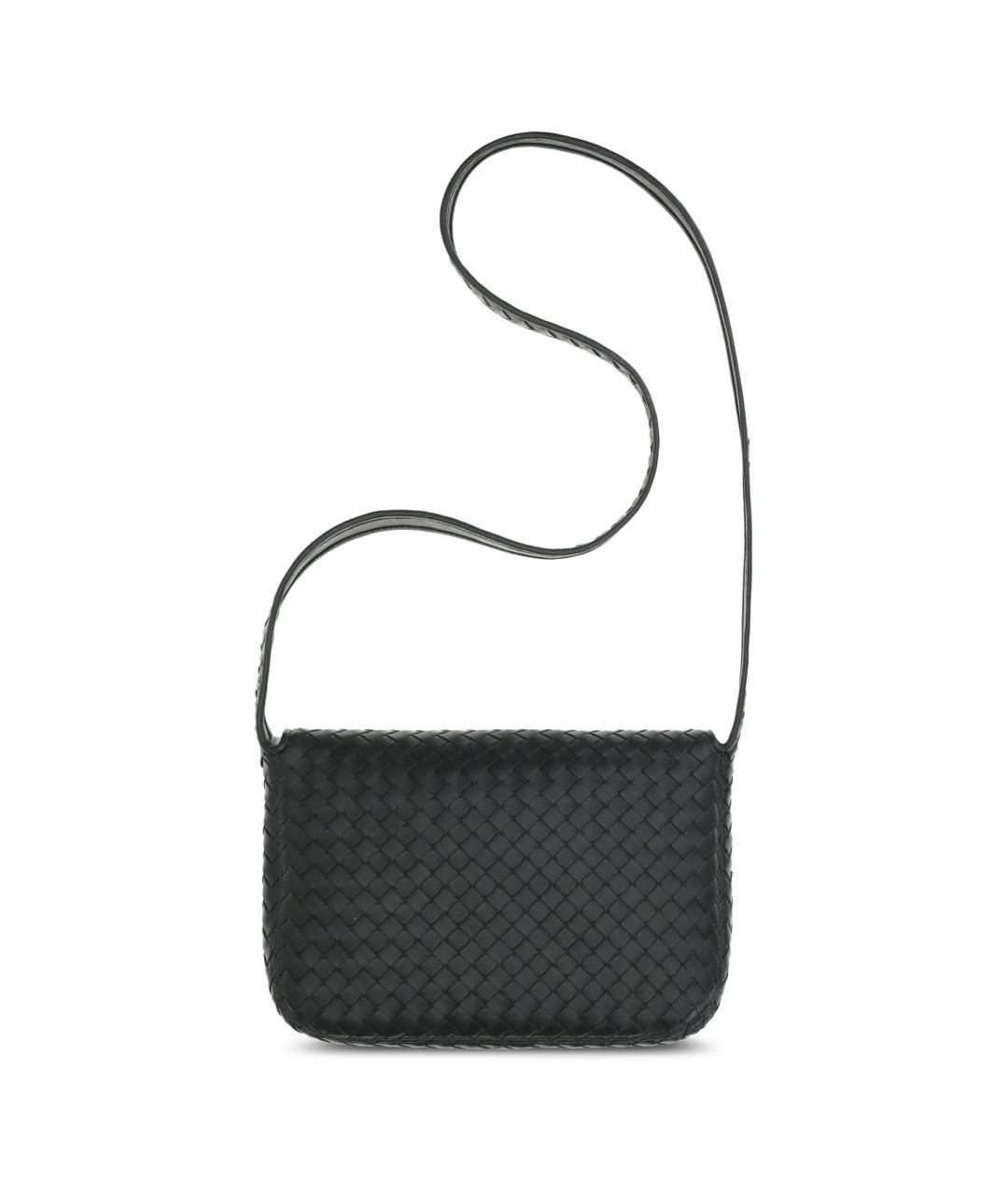 BOTTEGA VENETA Зеленая кожаная сумка на плечо, фото 2