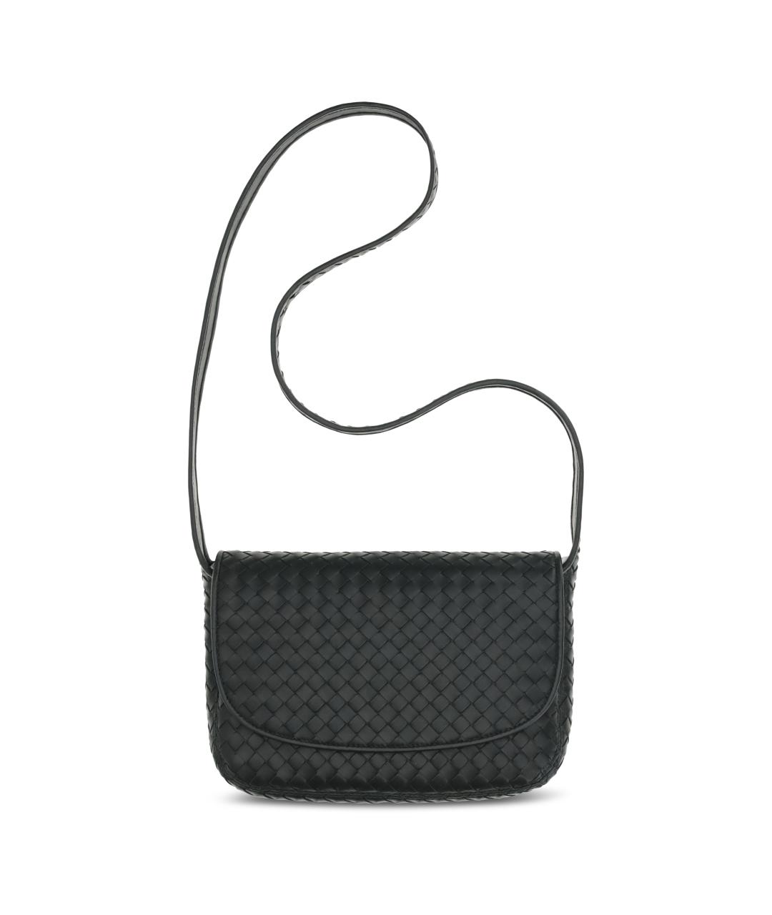 BOTTEGA VENETA Зеленая кожаная сумка на плечо, фото 1