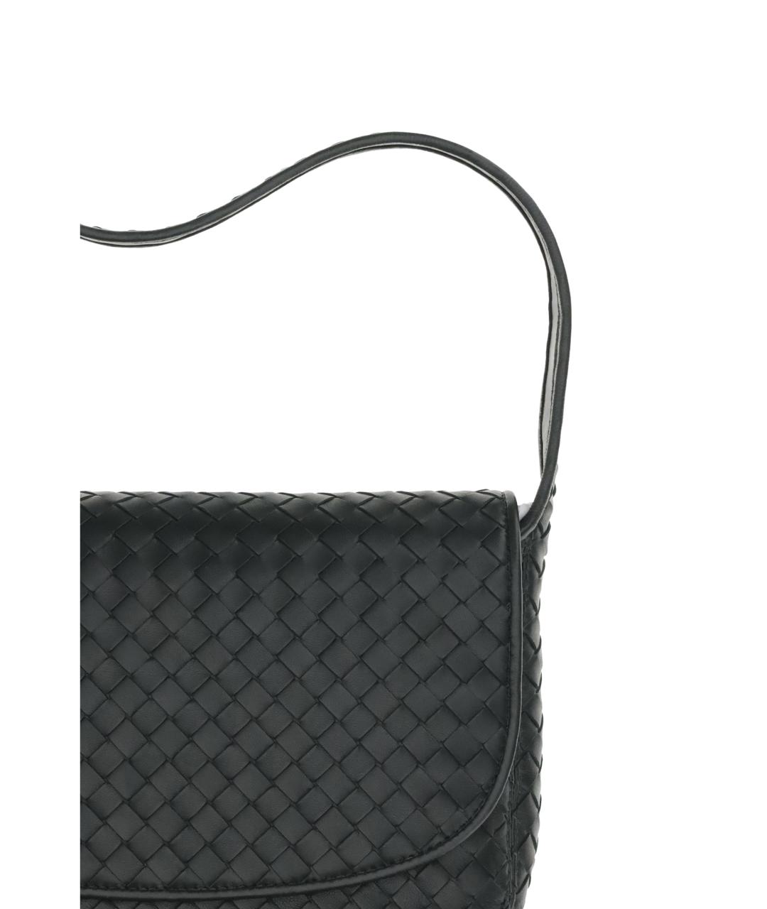 BOTTEGA VENETA Зеленая кожаная сумка на плечо, фото 3