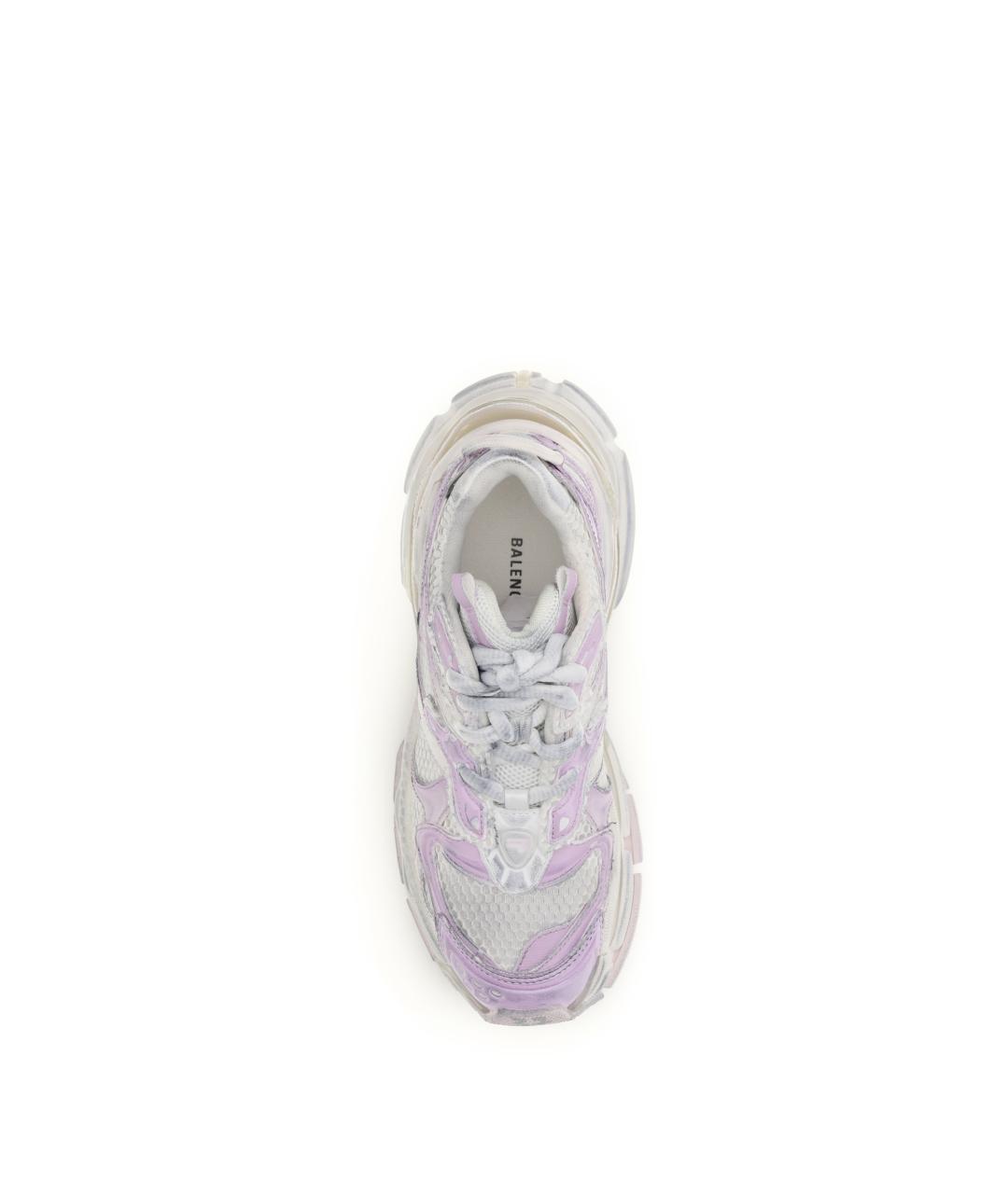 BALENCIAGA Серые текстильные кроссовки, фото 4