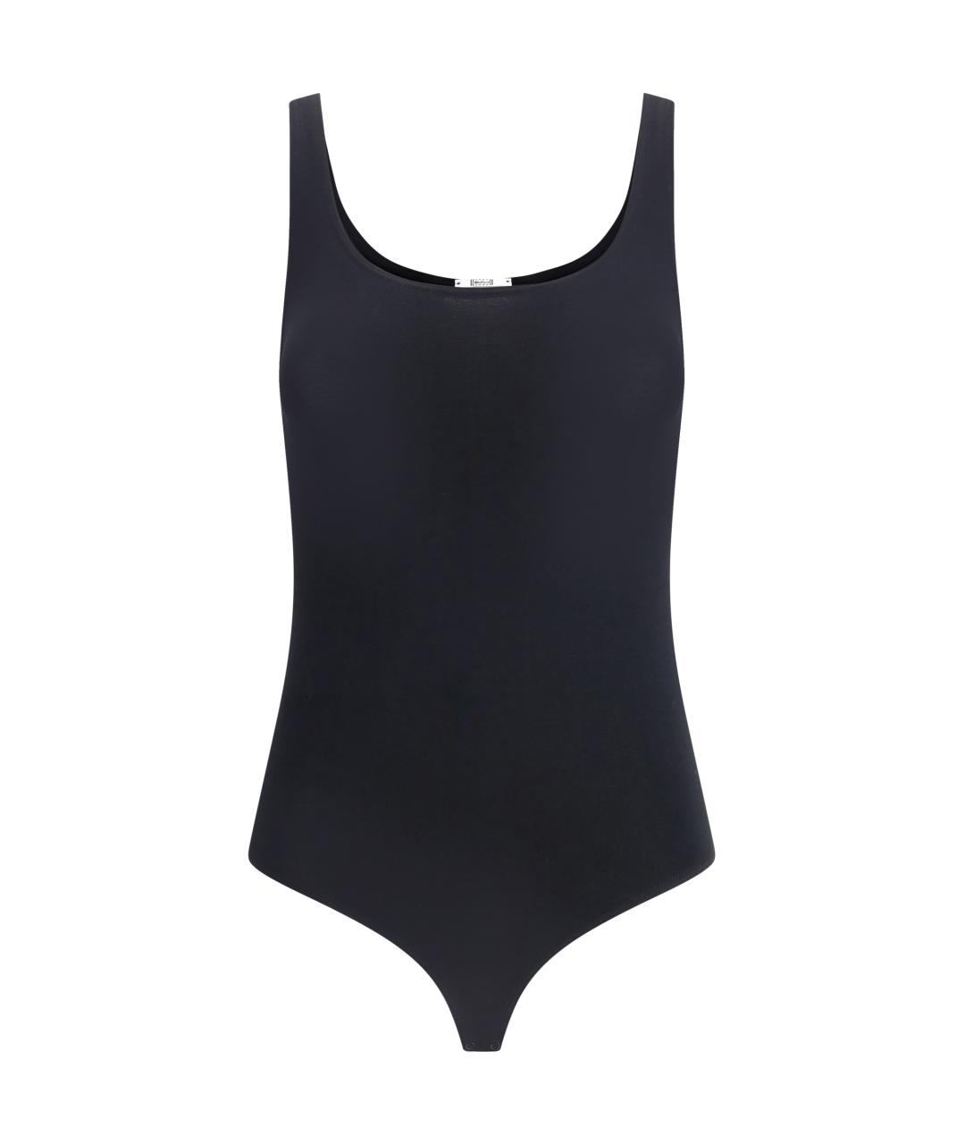 WOLFORD Черное хлопковое боди, фото 1