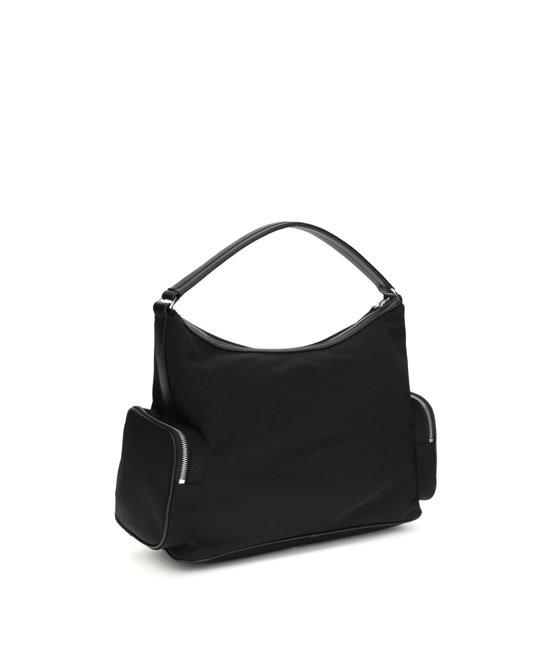 STELLA MCCARTNEY Черная тканевая сумка через плечо, фото 3