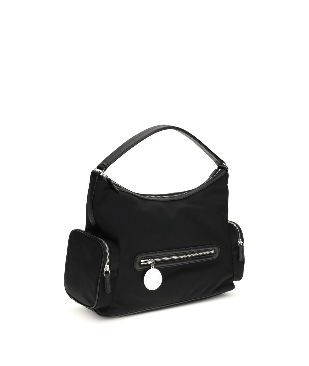 STELLA MCCARTNEY Черная тканевая сумка через плечо, фото 2