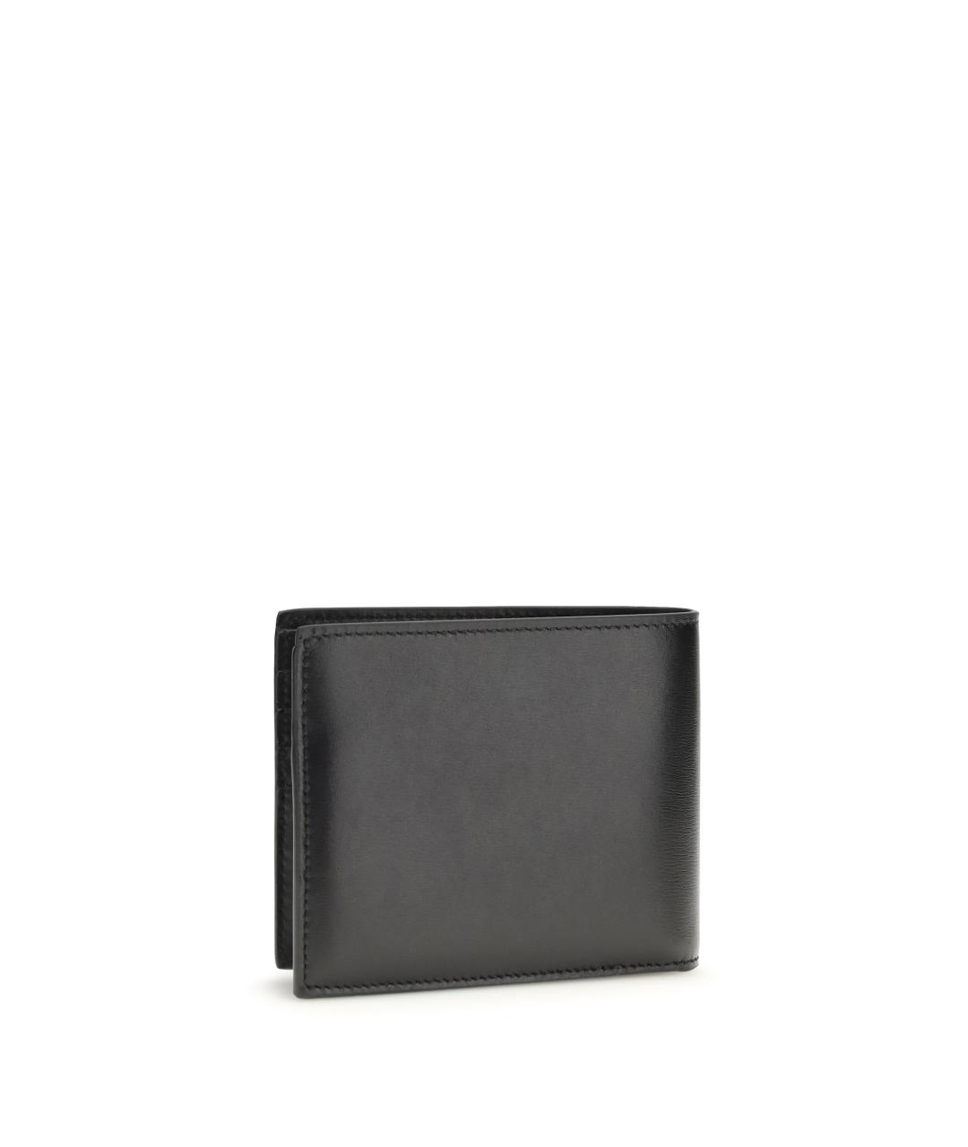 FENDI Черный кожаный кошелек, фото 2