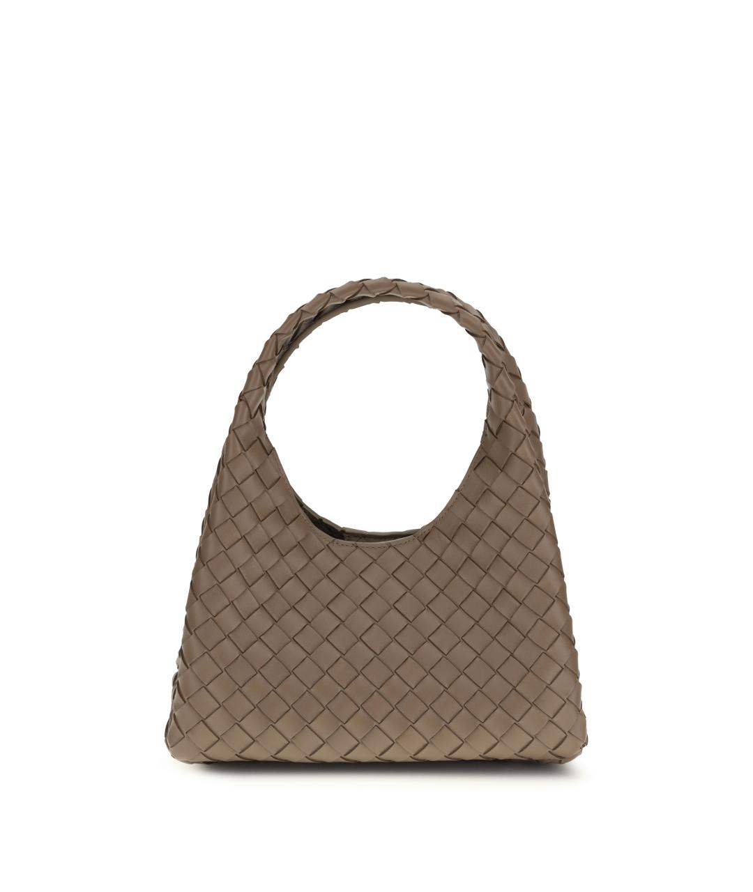 BOTTEGA VENETA Коричневая кожаная сумка тоут, фото 1