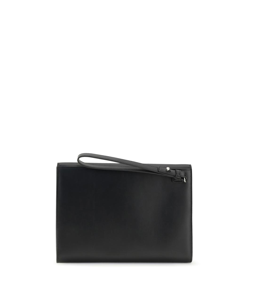 FERRAGAMO Черный кожаный кардхолдер, фото 2