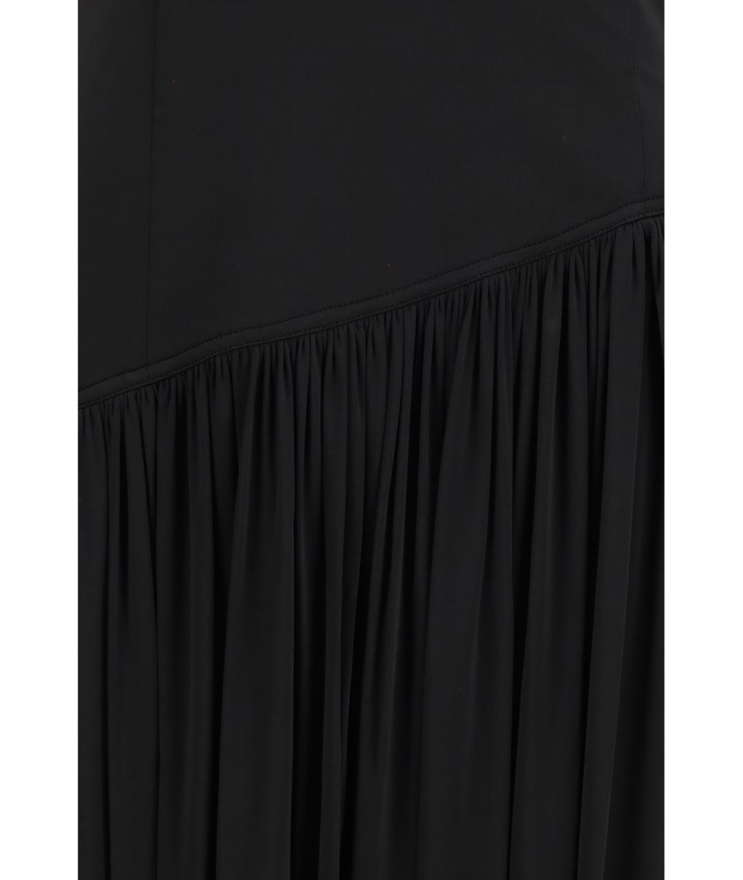 FERRAGAMO Черное вискозное вечернее платье, фото 3
