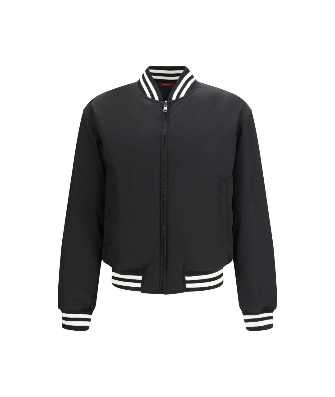 GUCCI Черная полиэстеровая куртка, фото 1