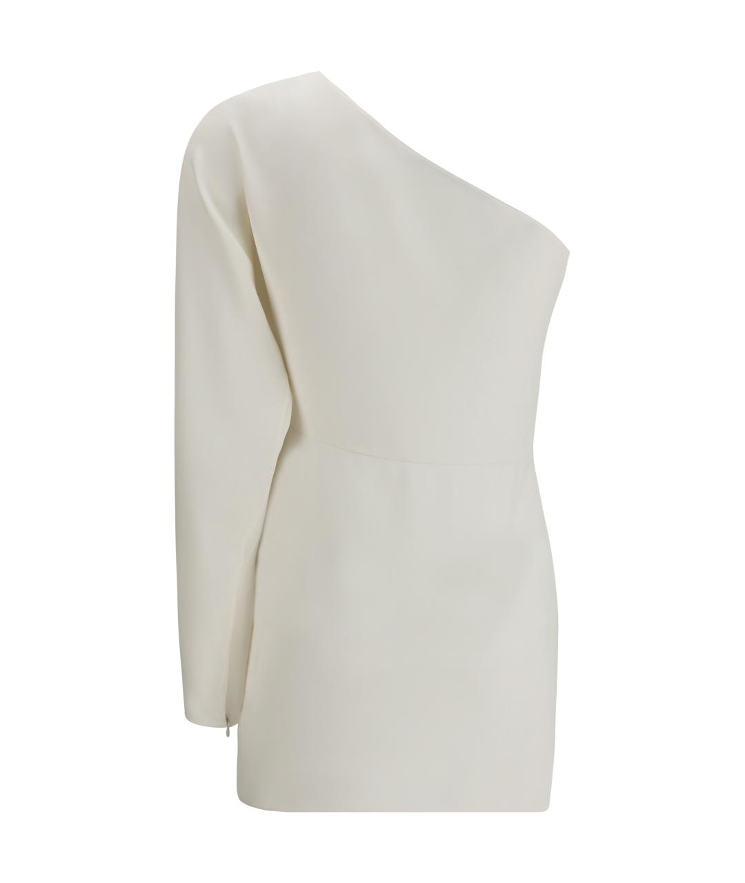 VALENTINO Бежевая шелковая блузы, фото 2