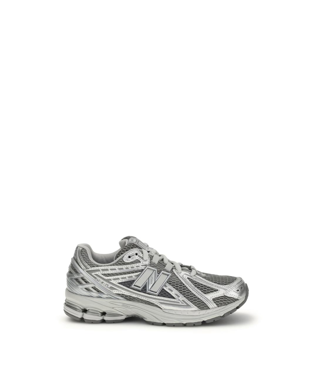NEW BALANCE Серебряные низкие кроссовки / кеды, фото 1