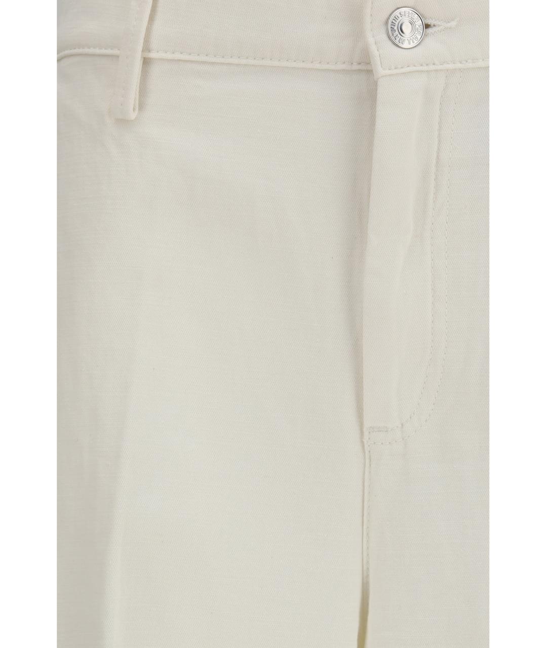 7 FOR ALL MANKIND Хлопковые прямые джинсы, фото 3