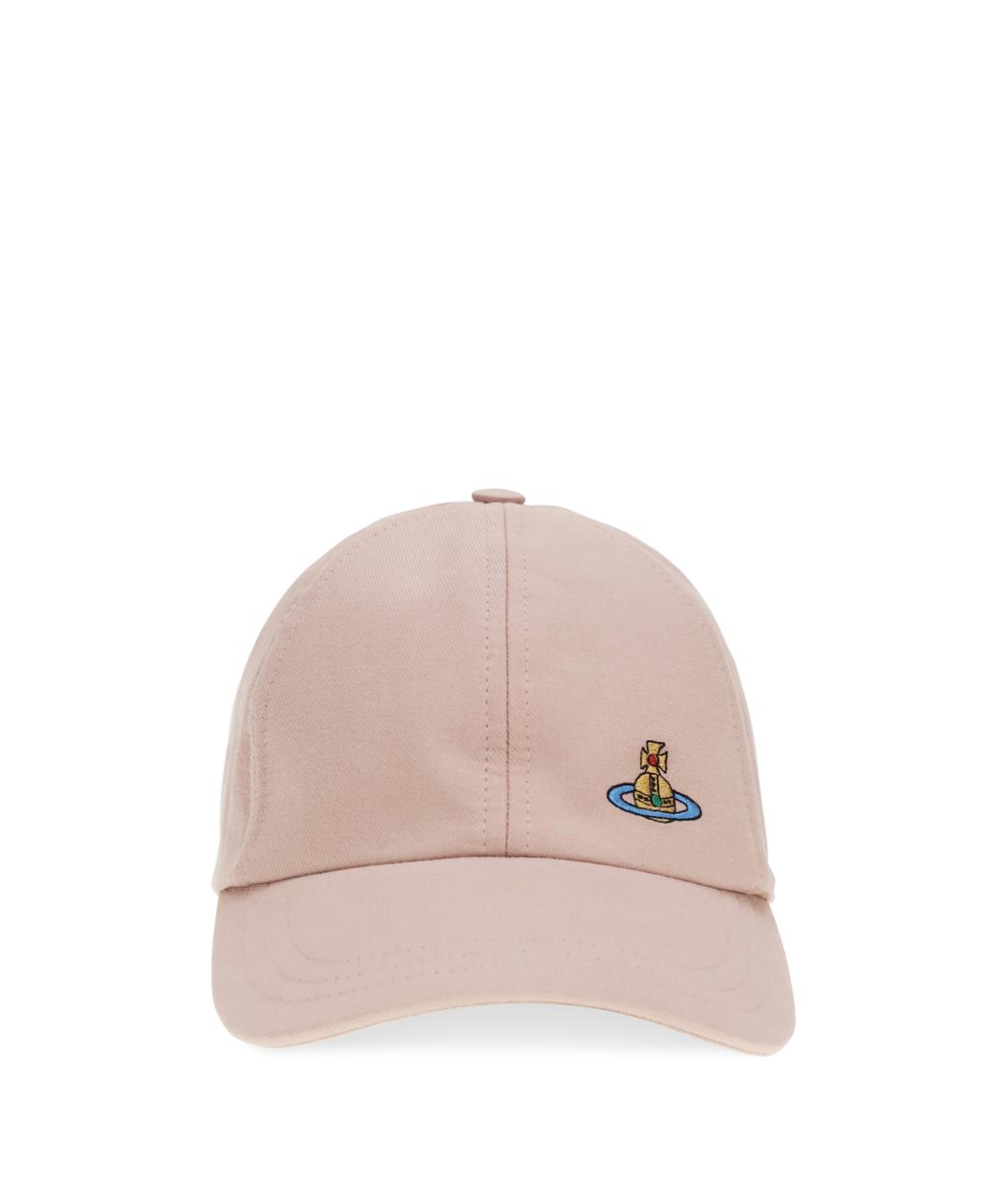 VIVIENNE WESTWOOD Розовая хлопковая кепка, фото 1