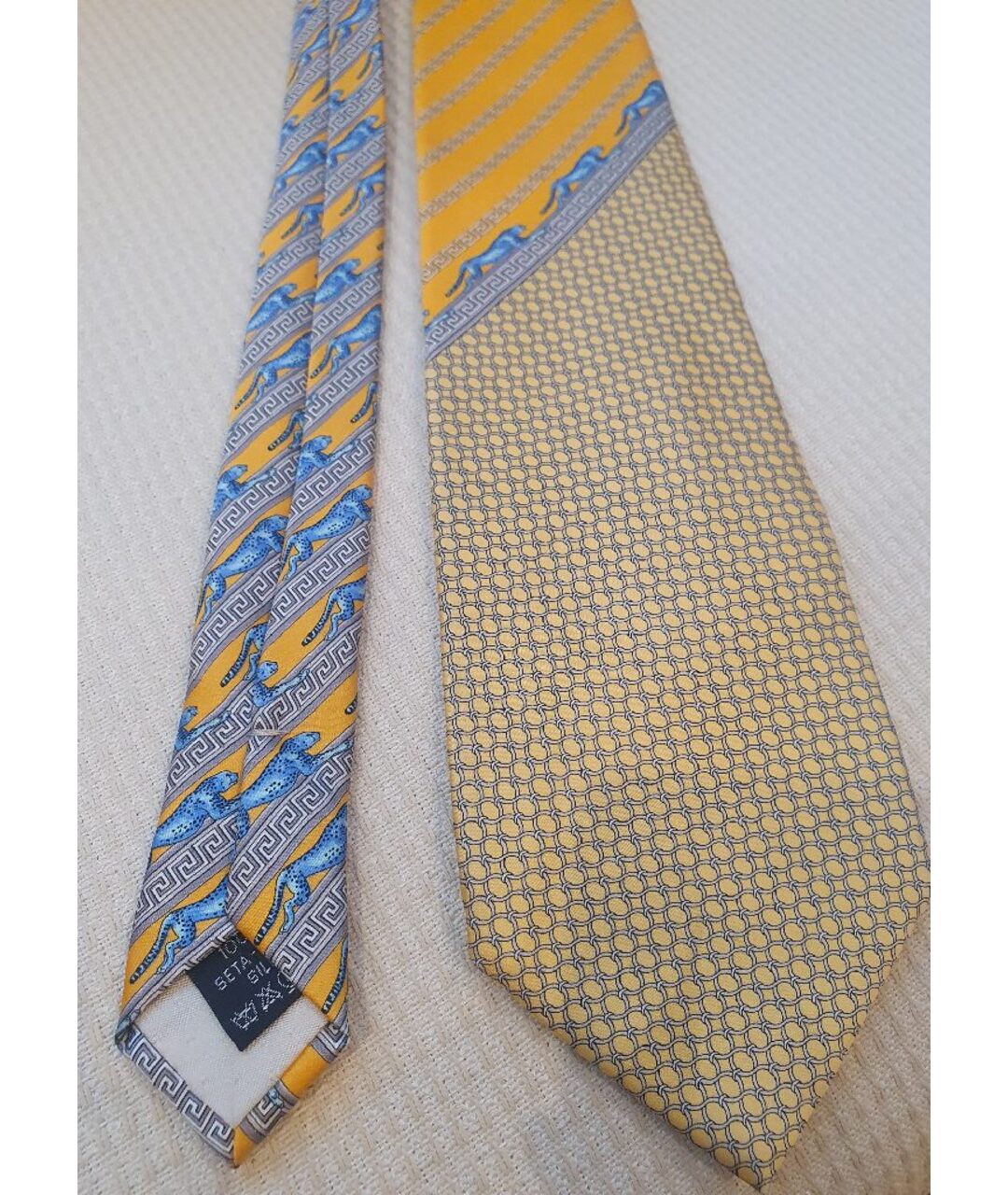 VERSACE Мульти шелковый галстук, фото 2