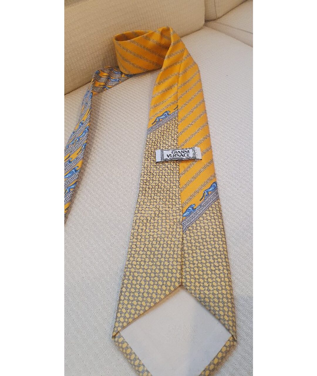 VERSACE Мульти шелковый галстук, фото 3