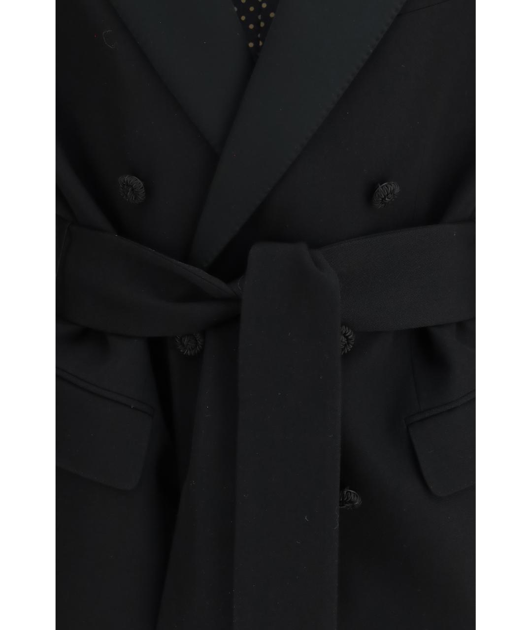 VALENTINO Черный шерстяной пиджак, фото 3
