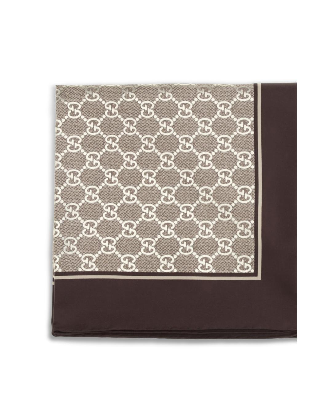 GUCCI Мульти шелковый шарф, фото 3