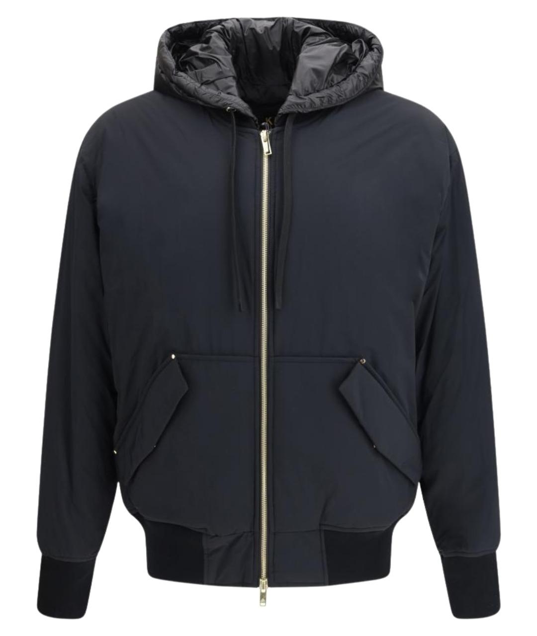 MOOSE KNUCKLES Черная полиамидовая куртка, фото 1