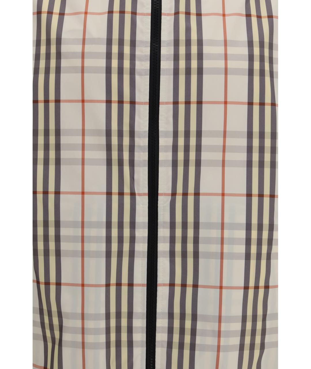 BURBERRY Бежевая полиэстеровая куртка, фото 6