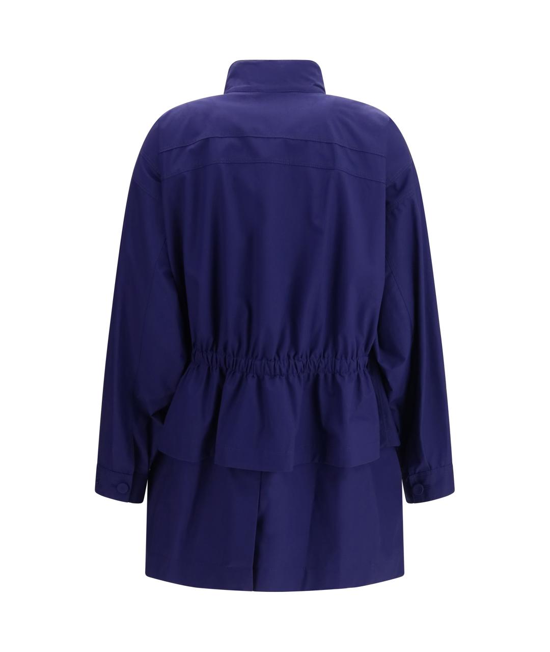 FENDI Синяя хлопковая парка, фото 2