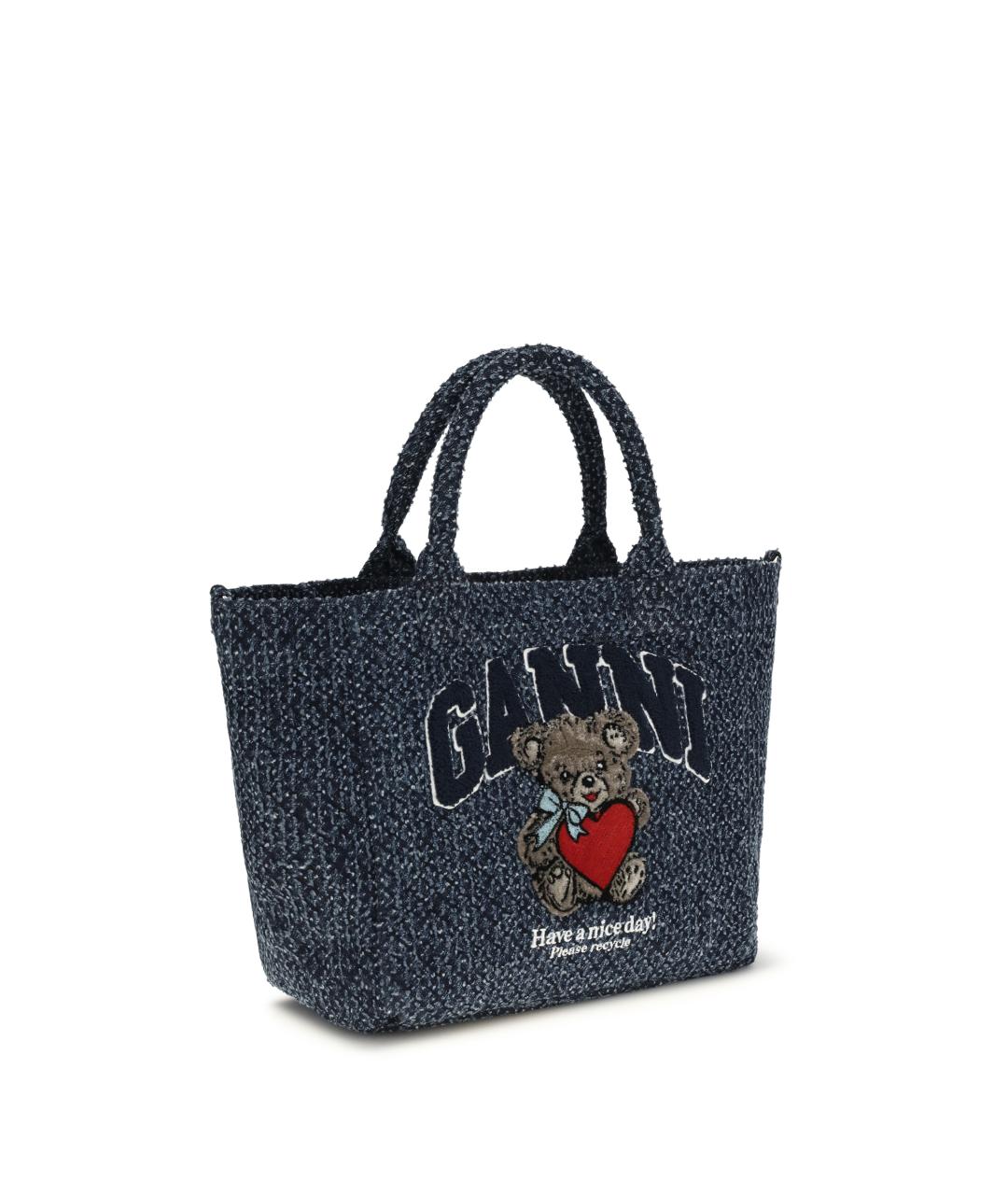 GANNI Мульти хлопковая сумка тоут, фото 2