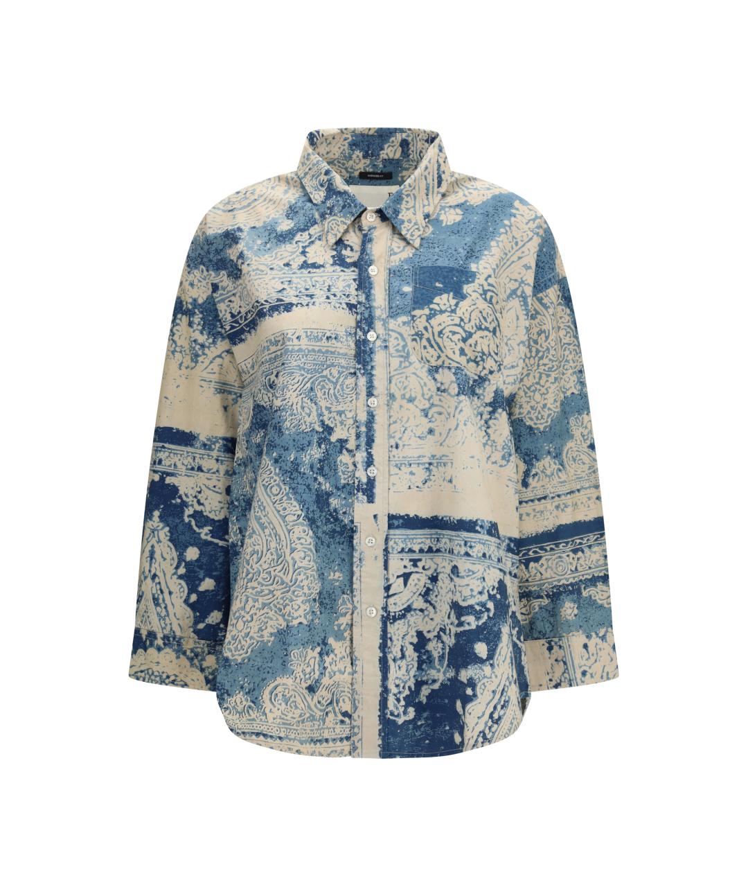 R13 Мульти хлопковая рубашка, фото 1