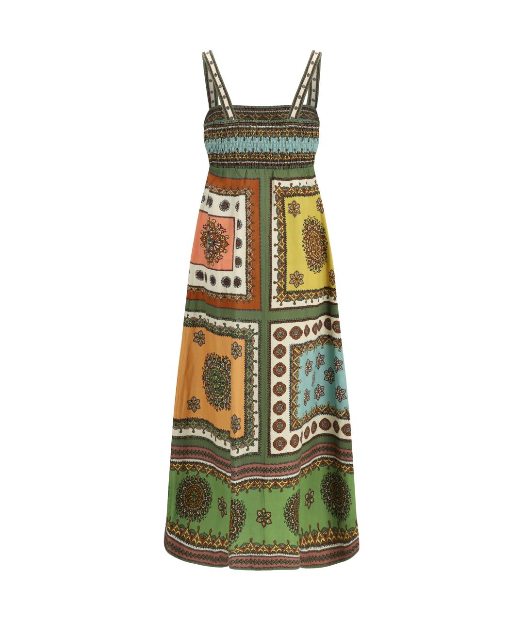 Alemais Мульти вискозное повседневное платье, фото 2