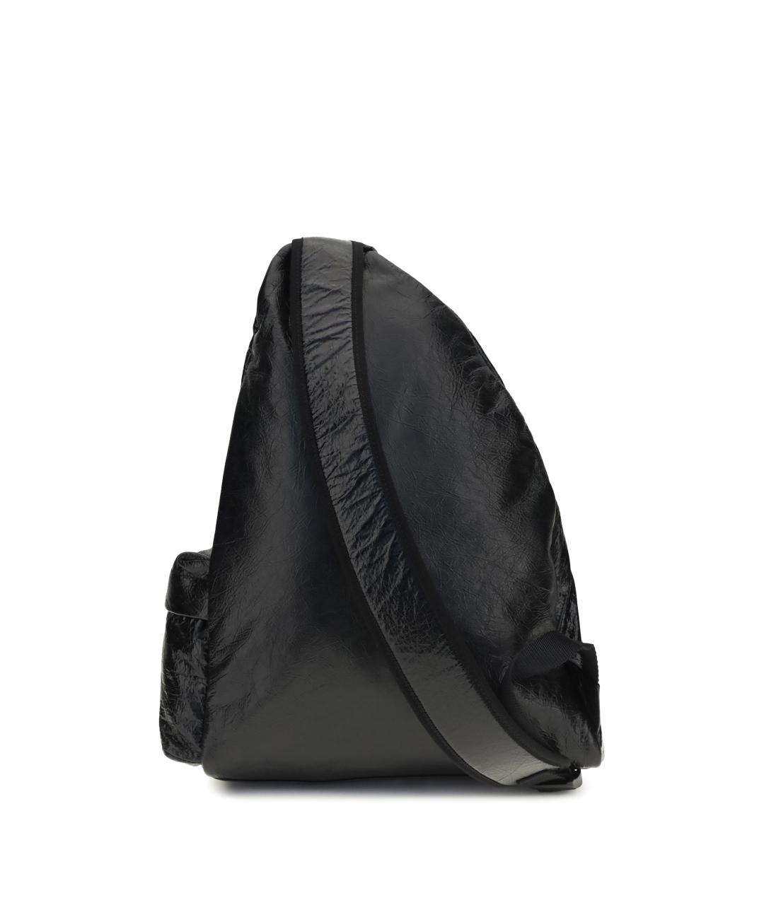 BALENCIAGA Черный кожаный рюкзак, фото 2