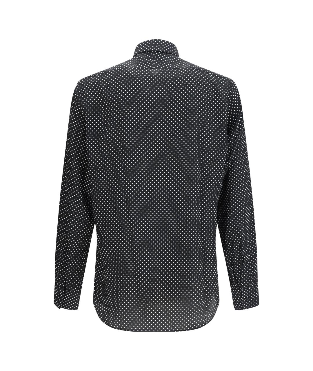 TOM FORD Черная шелковая классическая рубашка, фото 2