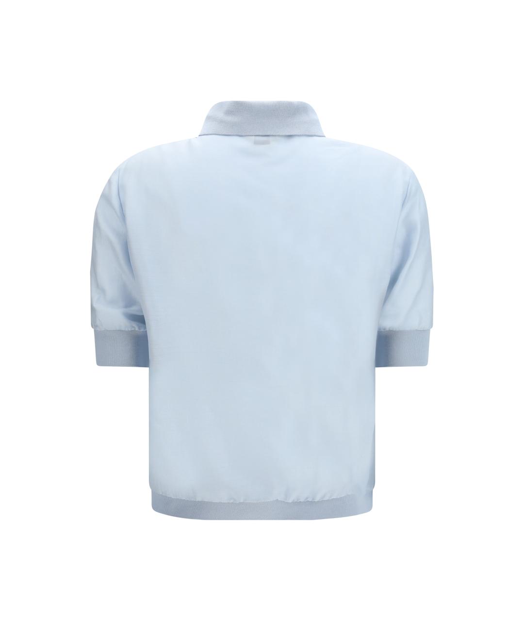 JACOB COHEN Голубая шерстяная рубашка, фото 2