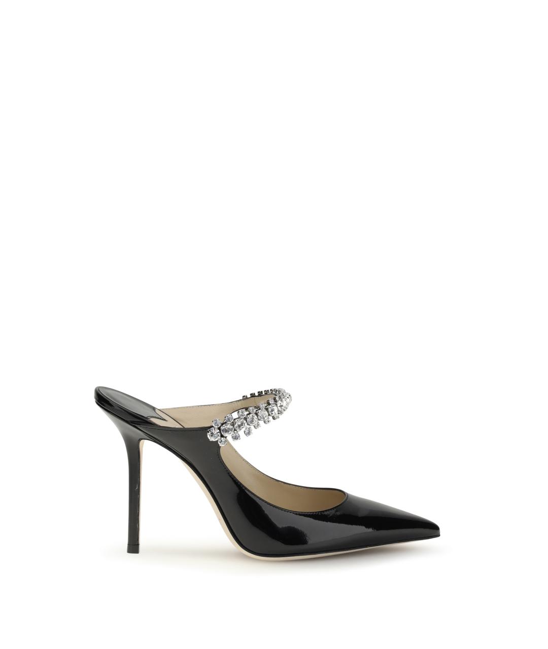 JIMMY CHOO Черные кожаные туфли, фото 5