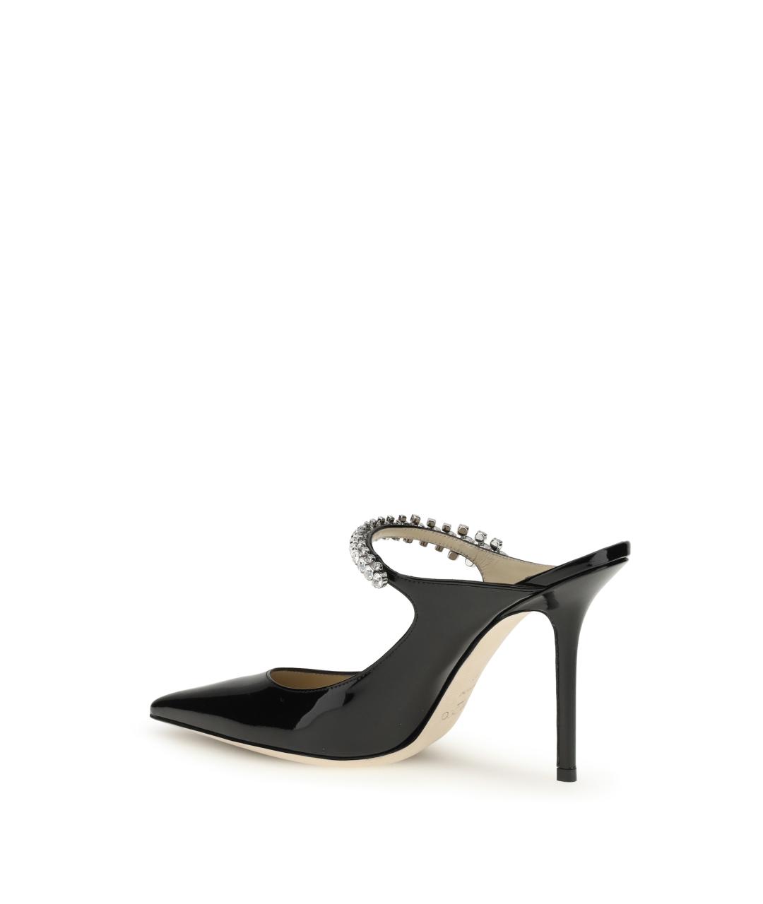 JIMMY CHOO Черные кожаные туфли, фото 3